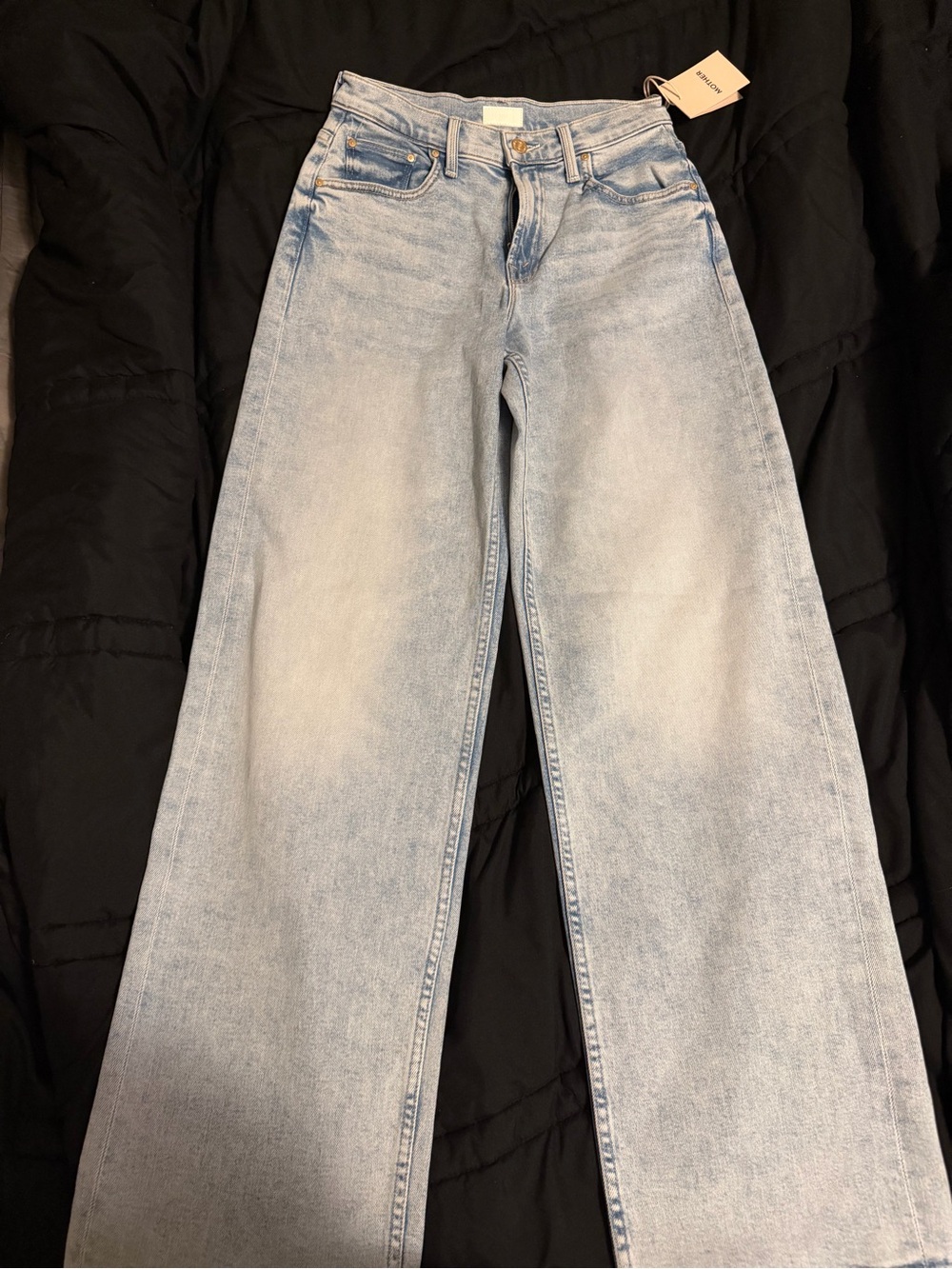 MOTHER Wide leg jeans